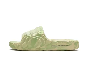 Adidas Adilette 22 Slides "Magic Lime Desert Sand"