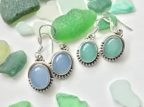 Chalcedony Gala Earrings