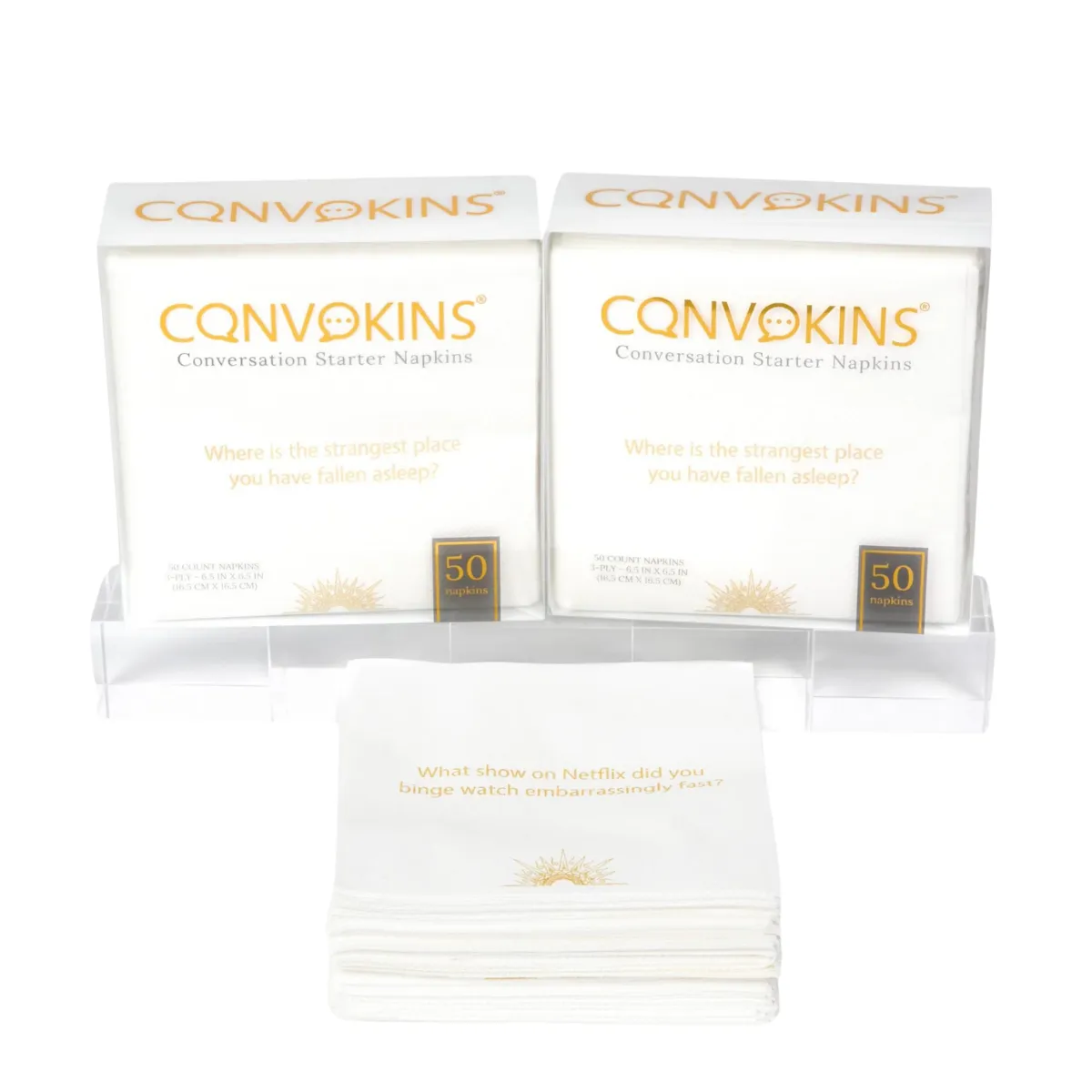 CONVOKINS - Everyday Edition Conversation Starter Napkins