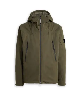 CP Comapny Pro-Tek Hooded Jacket Military Green Men's Jacket