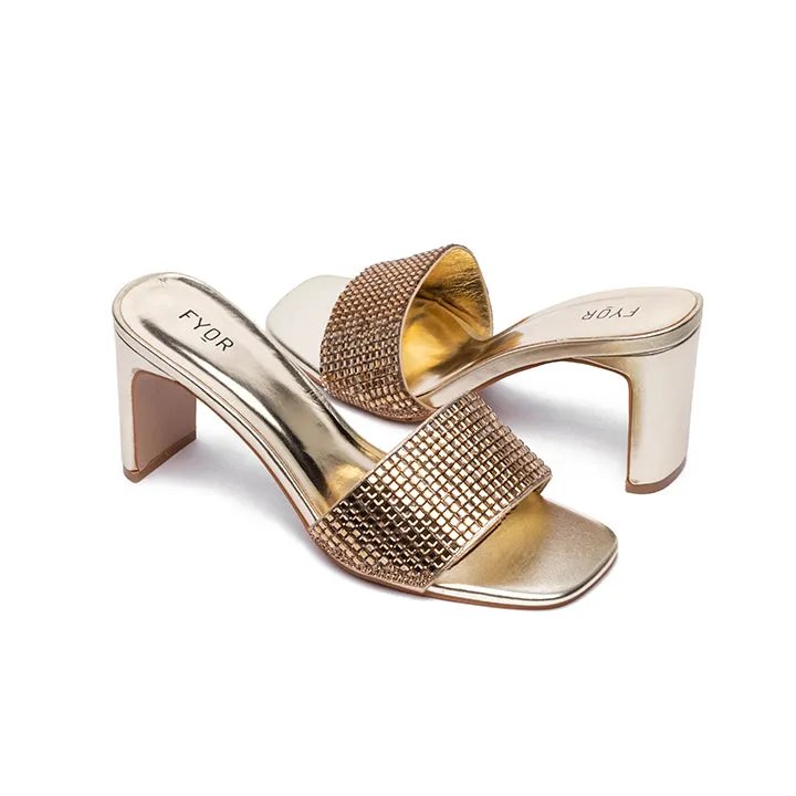 Embellished Square Toe Sandal HL 100