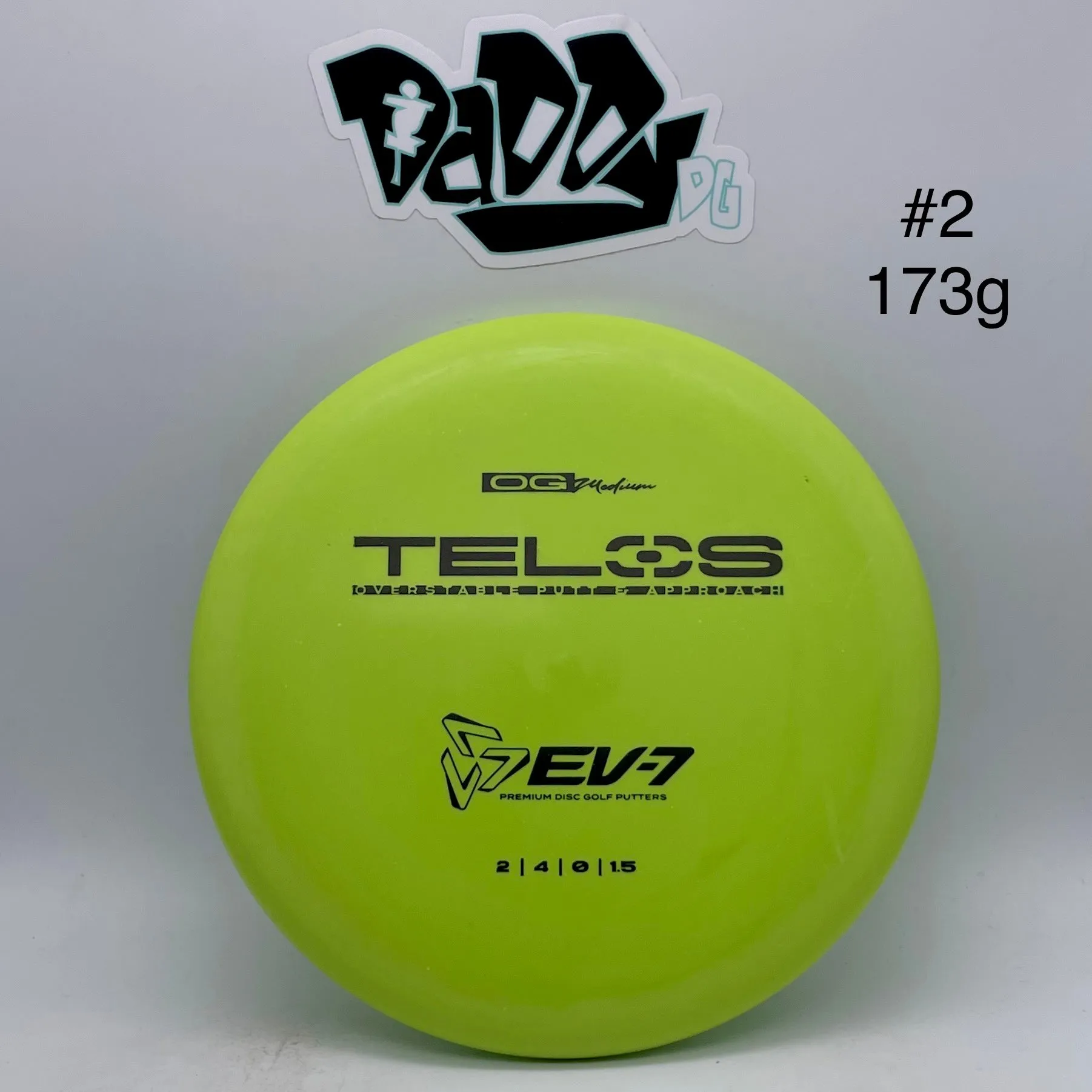 EV-7 Telos OG Medium Overstable Putt & Approach