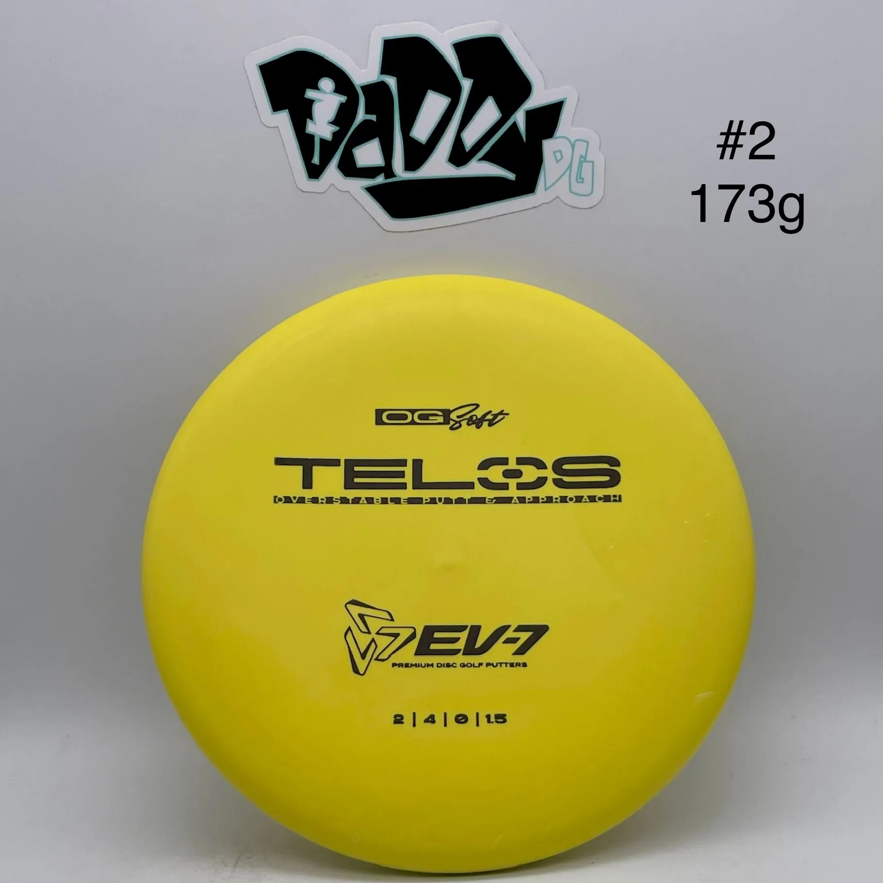 EV-7 Telos OG Soft Overstable Putt & Approach