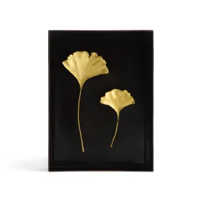 Ginkgo Leaf Shadow Box