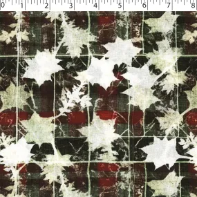 HOMESTEAD HOLIDAYS - LEAF PLAID