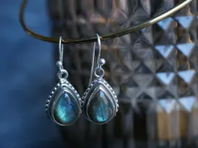 Labradorite Gala Earrings - Teardrop