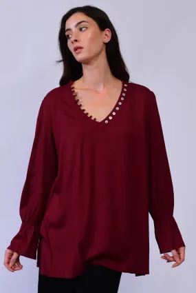 Layla Peasant Top