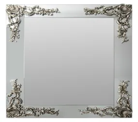 Modern Hollywood Regency Silvered Mirror